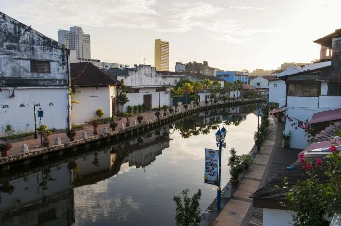 malacca channel - malaysia