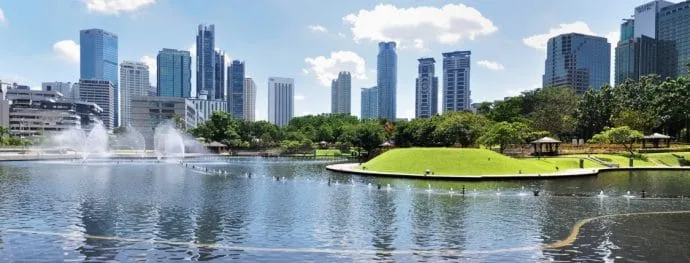 KLCC Park Kuala Lumpur Malaysia