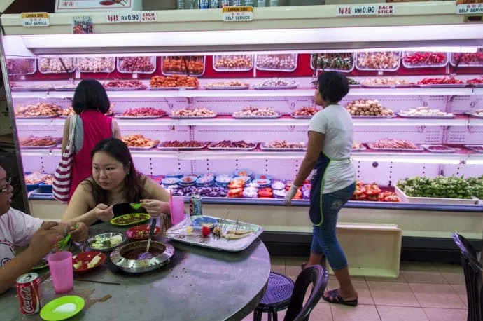 satay restaurant - malacca - malaysia