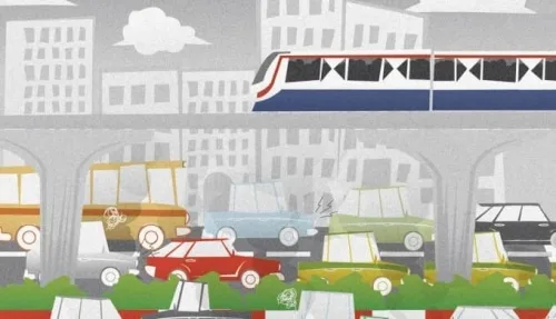 BTS, MRT, buses, taxis and walking: understanding why Bangkok remains prone to traffic jams despite a much more developed transport network.