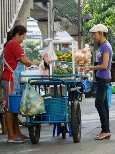 Bangkok street vendor