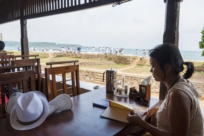 Galle restaurant - Sri Lanka