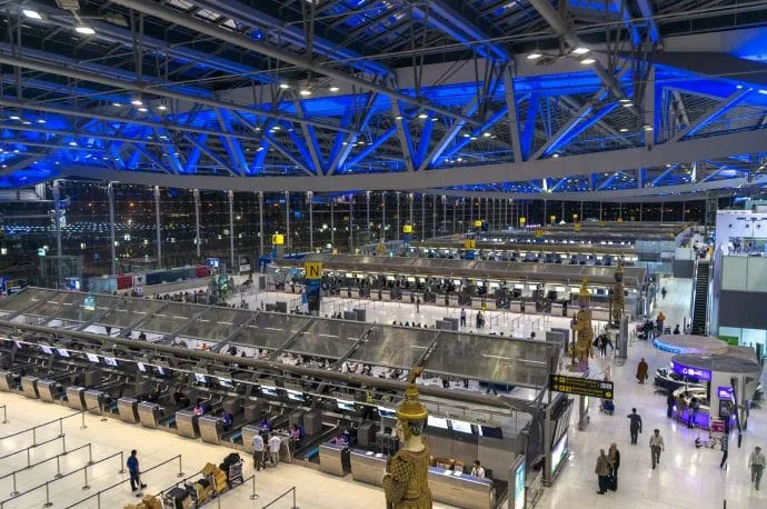 suvarnabhumi international airport bangkok