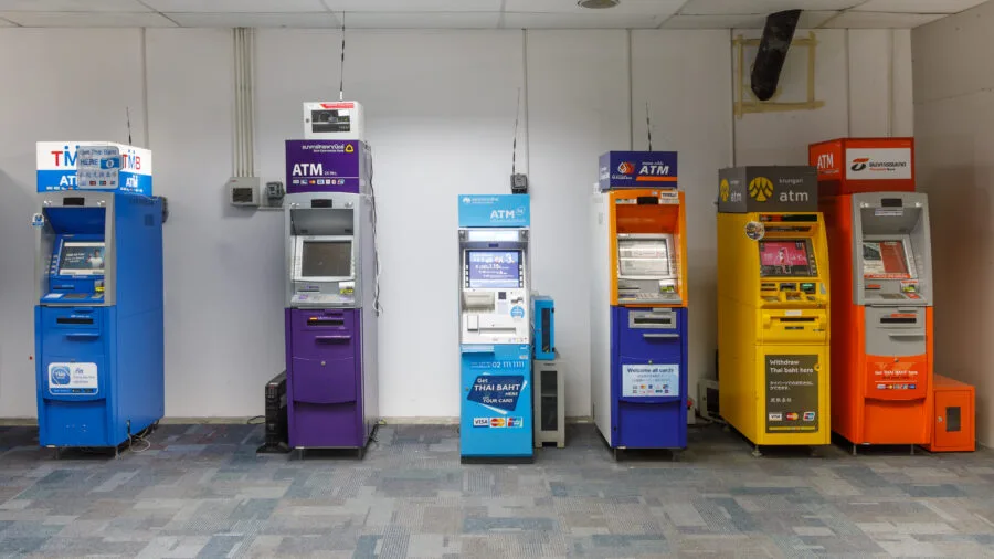 phuket thailand international airport atm cash machines