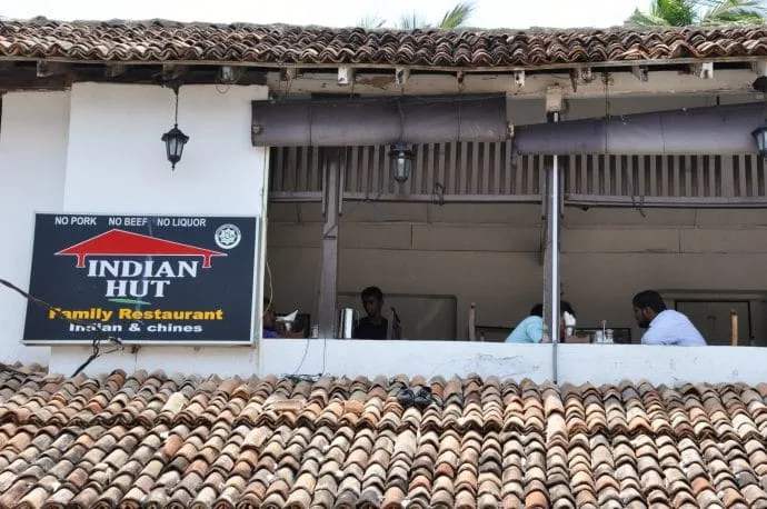 Galle restaurant - Sri Lanka