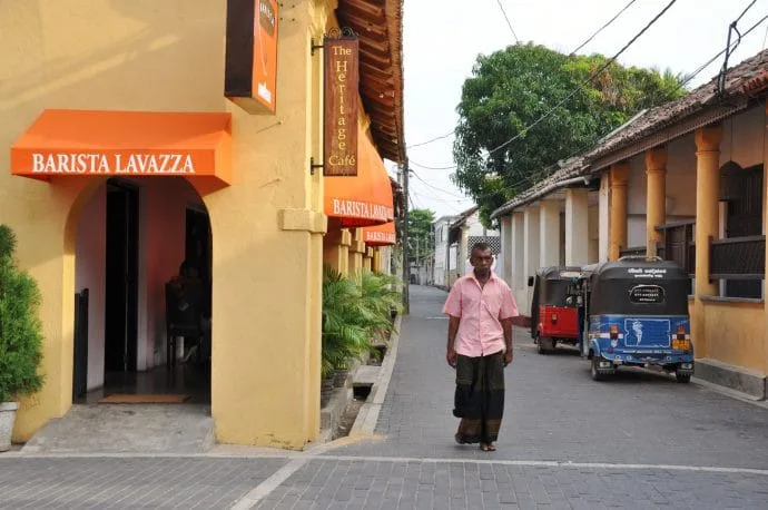 Galle Street - Sri Lanka
