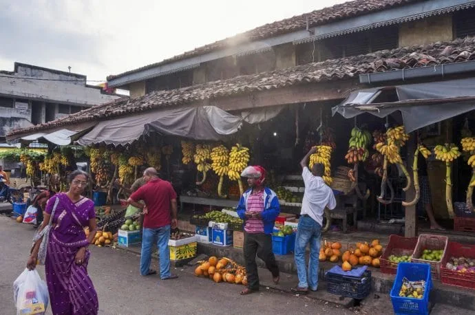 galle market - sri lanka