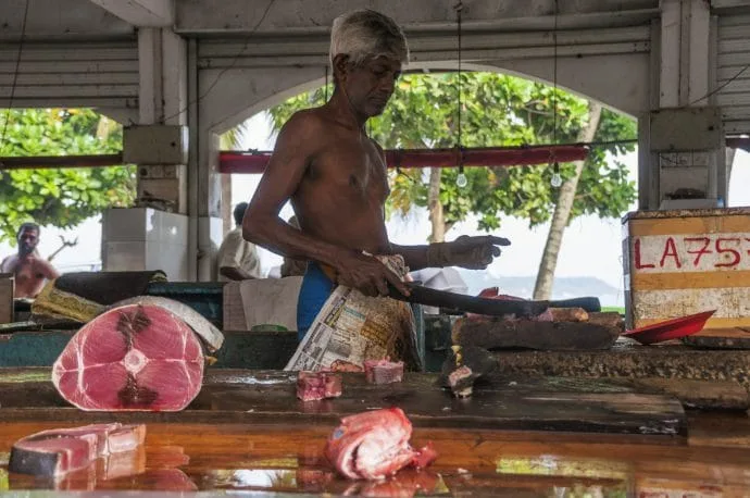 galle market - sri lanka