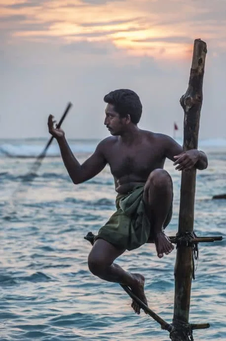koggala fishermen - galle - sri lanka