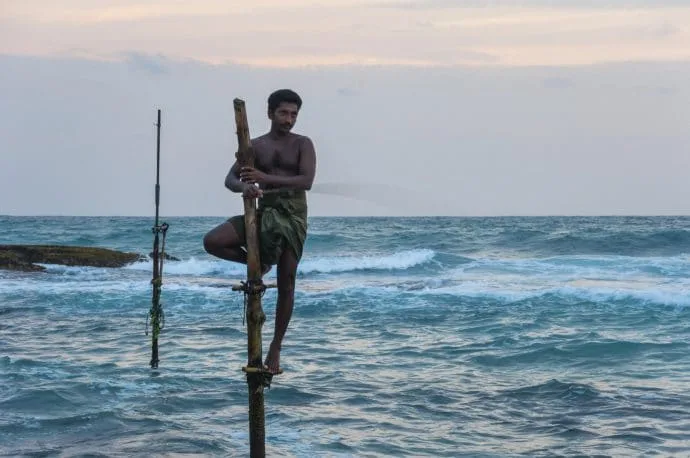 koggala fishermen - galle - sri lanka