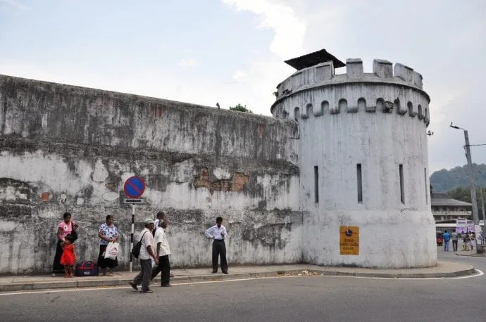 old kandy prison Bogambara Prison Park