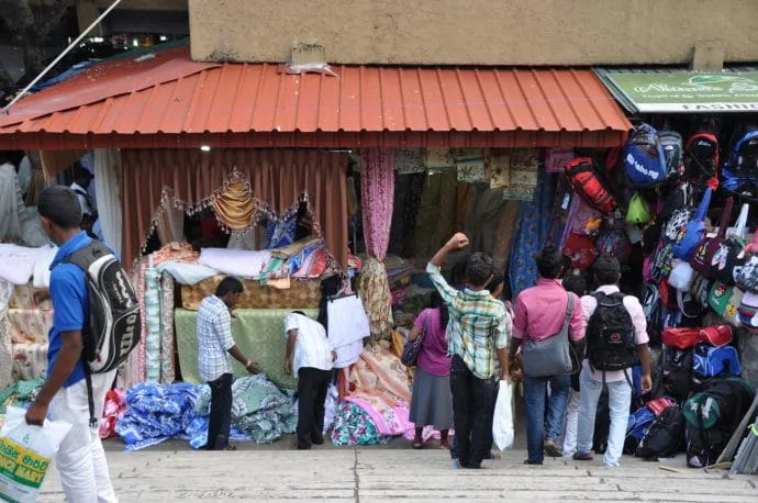 at the kandy market - sri lanka