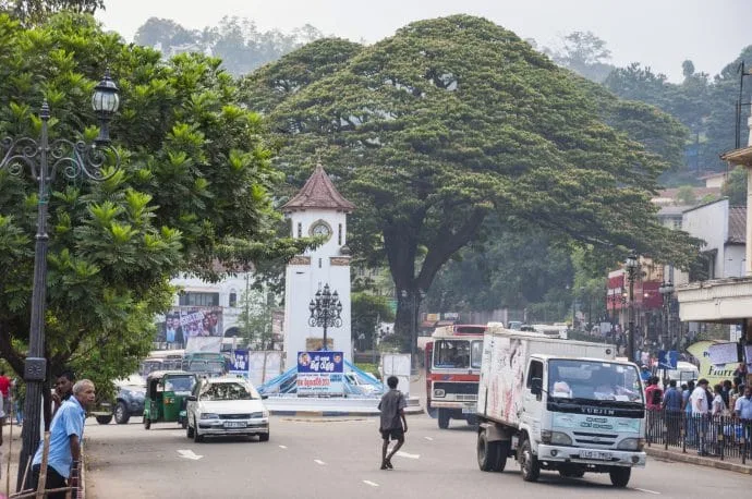 walking streets of kandy - sri lanka