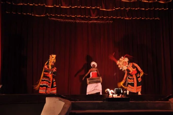 mask dance - kandy - sri lanka