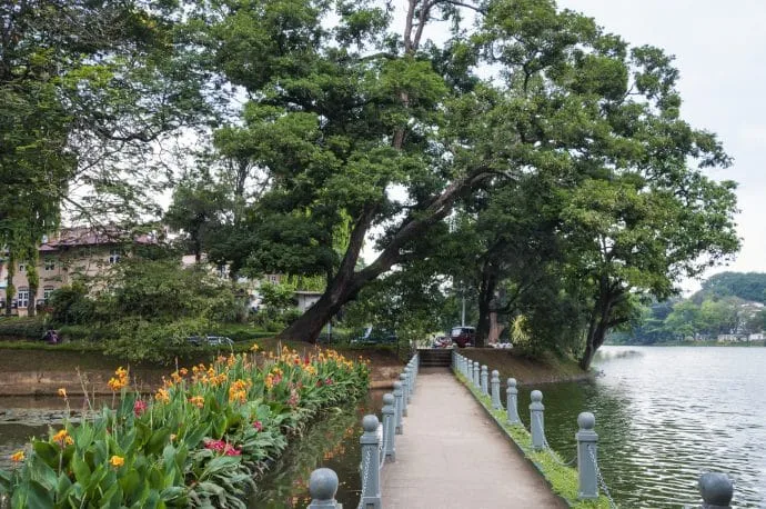 kandy lake - sri lanka