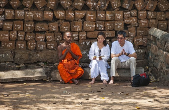 arbre bodhi - anuradhapura - sri lanka