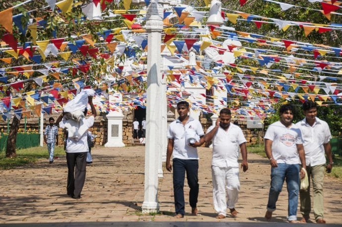 arbre bodhi - anuradhapura - sri lanka