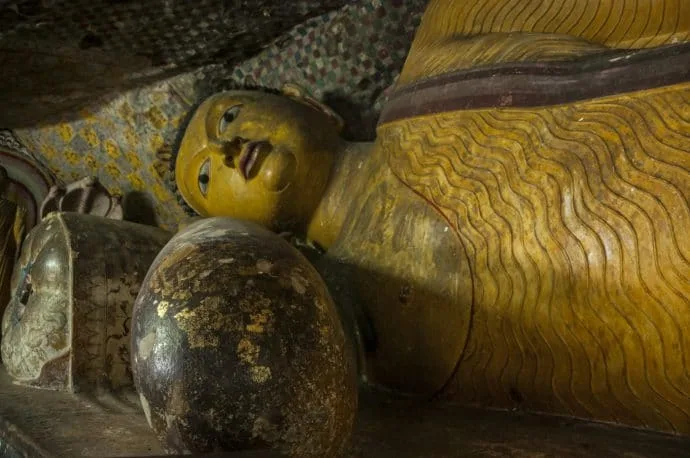 buddha cave second new temple dambulla - sri lanka
