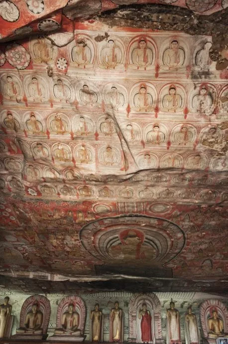 dambulla caves - sri lanka
