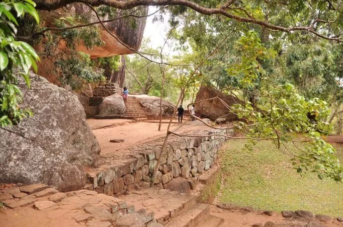 lion rock - sigiriya - sri lanka