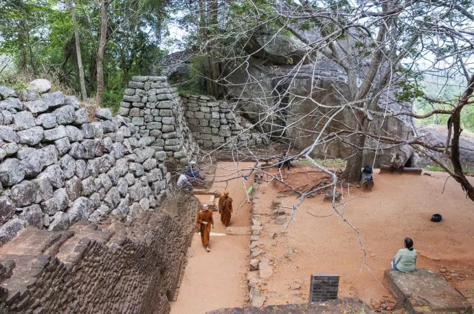 lion rock - sigiriya - sri lanka
