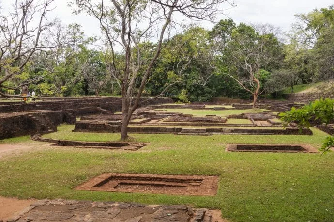 lion rock - sigiriya - sri lanka