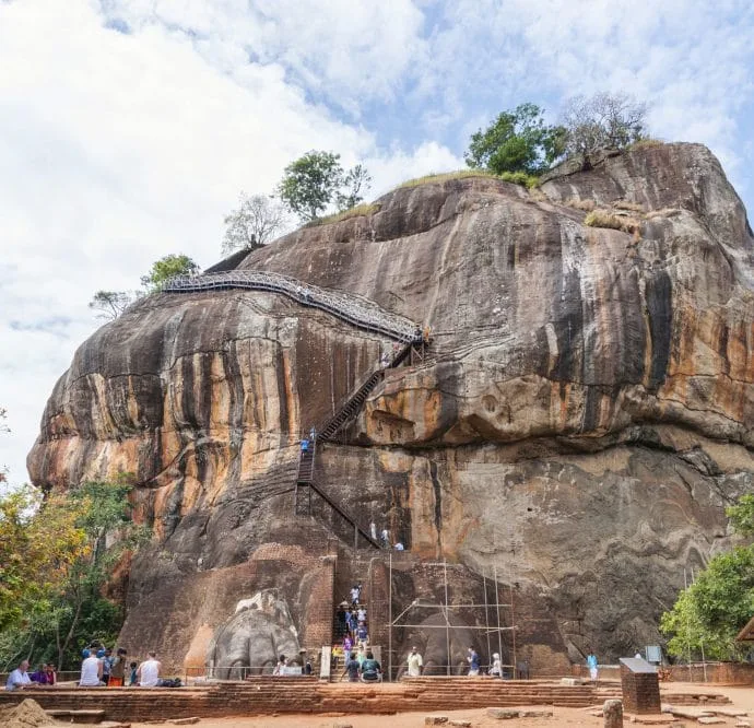 lion rock - sigiriya - sri lanka