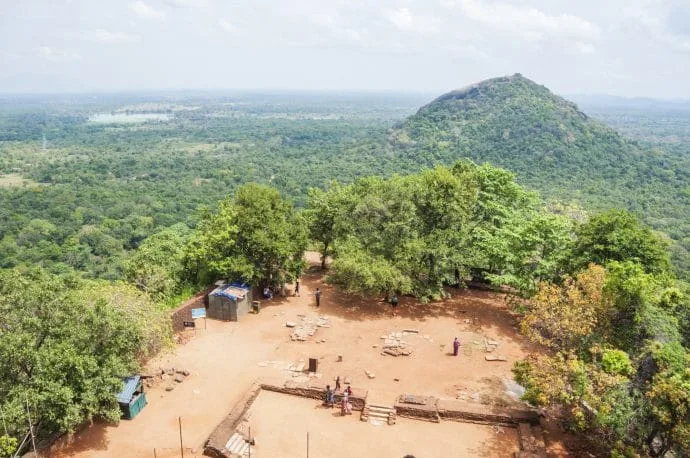 lion rock - sigiriya - sri lanka