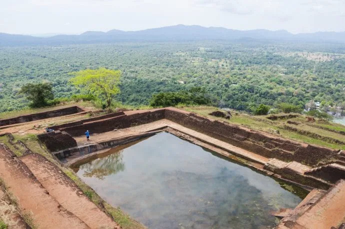 lion rock - sigiriya - sri lanka