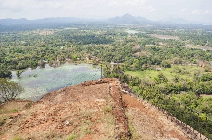 lion rock - sigiriya - sri lanka