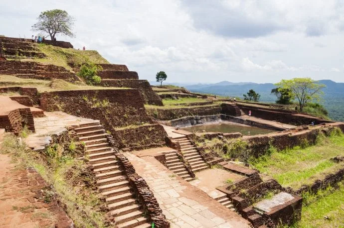 lion rock - sigiriya - sri lanka