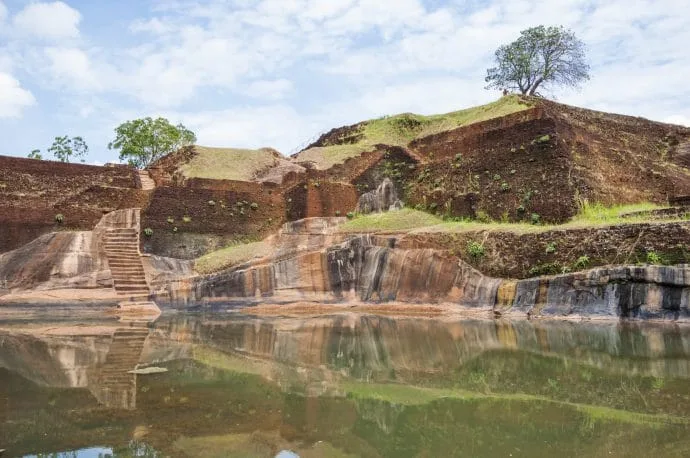 lion rock - sigiriya - sri lanka