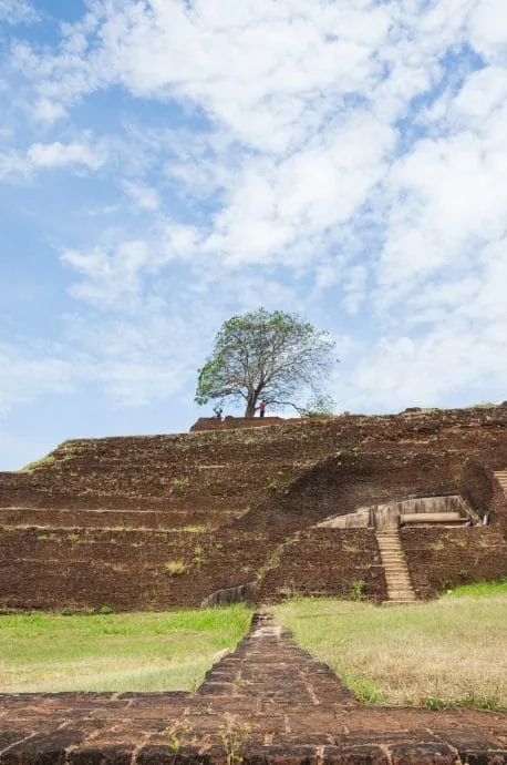 lion rock - sigiriya - sri lanka