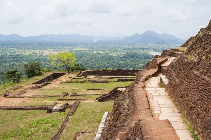 lion rock - sigiriya - sri lanka