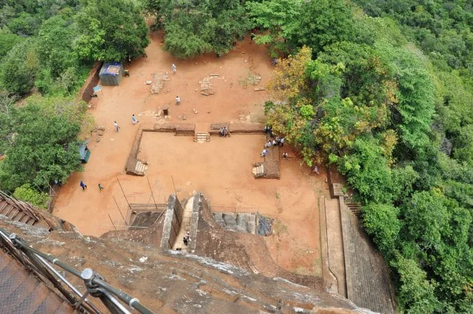lion rock - sigiriya - sri lanka