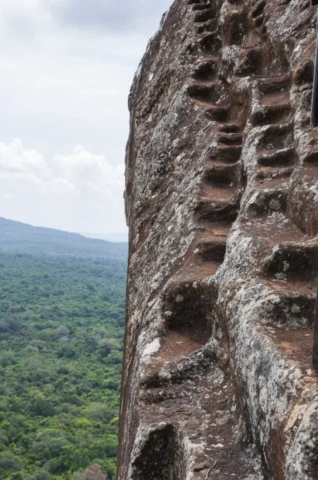 lion rock - sigiriya - sri lanka