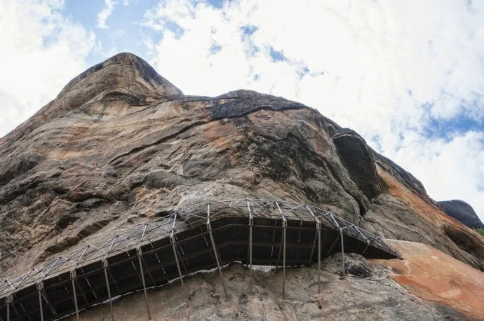 lion rock - sigiriya - sri lanka