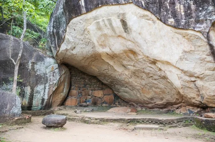 lion rock - sigiriya - sri lanka