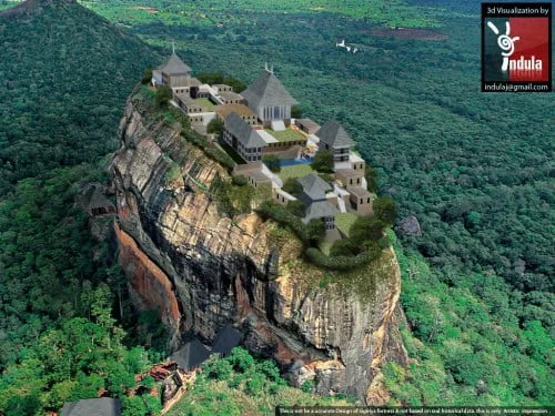 sigiriya visualization