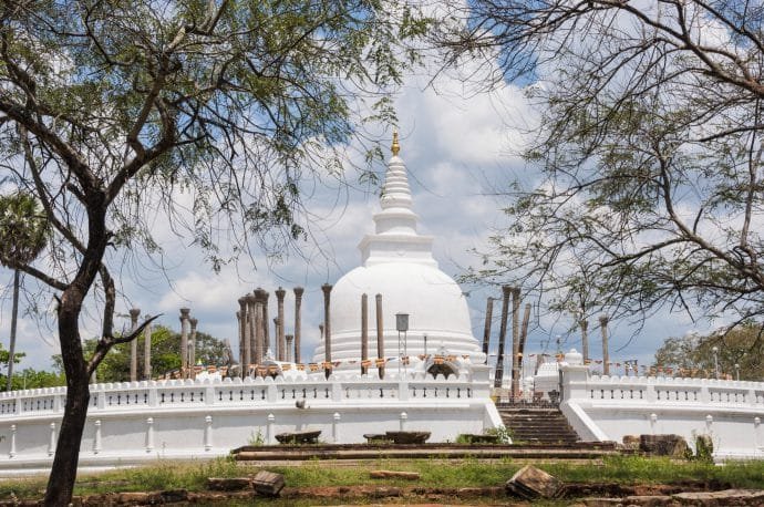 stupa - anuradhapura - sri lanka