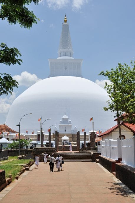 stupa - anuradhapura - sri lanka