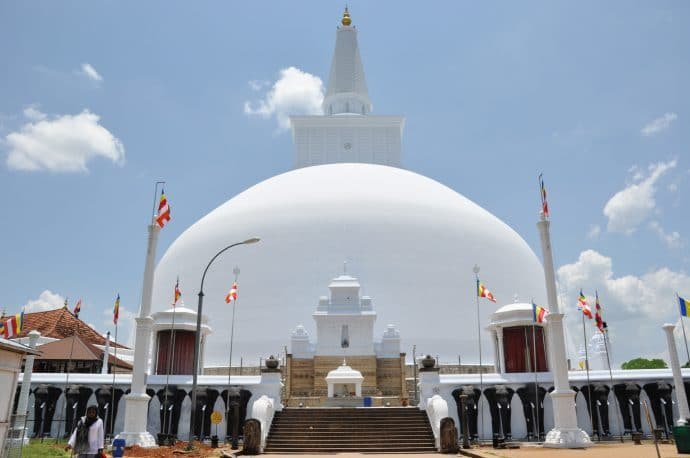 stupa - anuradhapura - sri lanka