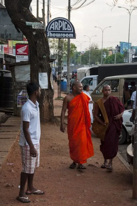 monks town of ambulla - sri lanka