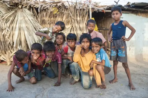 Bodhgaya children