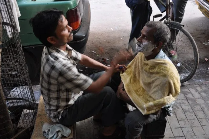 barber street calcutta - india