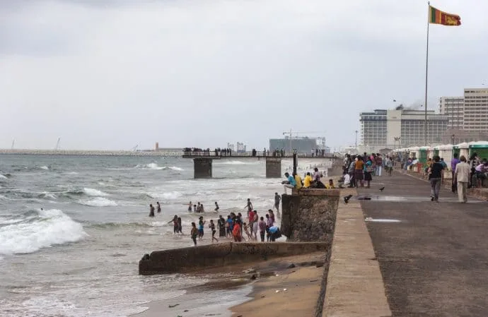 seaside colombo - sri lanka