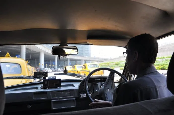 taxi calcutta - india