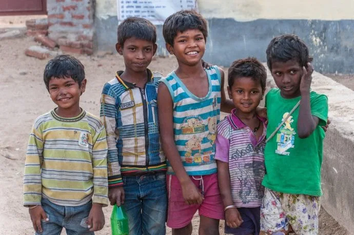 bodhgaya kids group - india