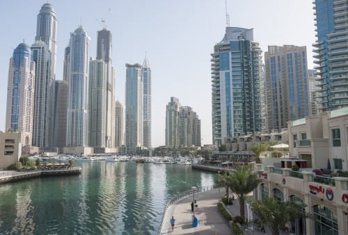marina bay - dubai - emirats arabe unis
