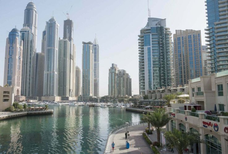 marina bay - dubai - emirats arabe unis
